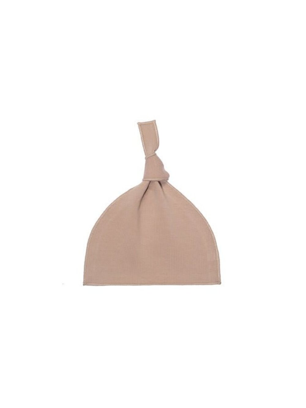Baby Top Knot Hat - Nude